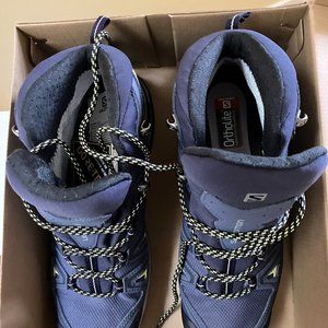 NWT Salomon X Ultra 3 Mid GTX Waterproof Hiking Boots Women’s 10M